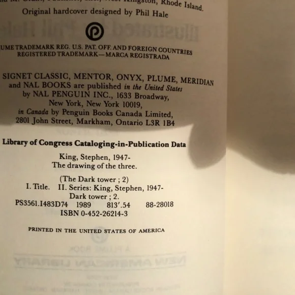 The Drawing of the Three Stephen King 1st Edition - Picture 10 of 12